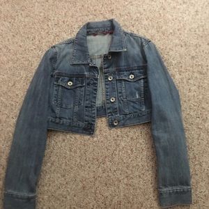 Cropped Denim Jacket